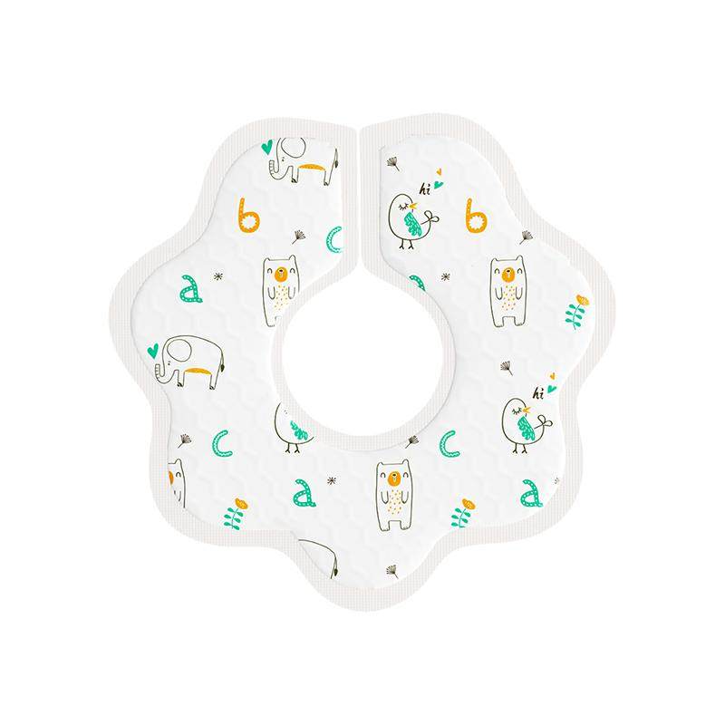 安可新宝宝一次性口水巾大码婴儿防水吐奶新生儿加大号加宽围嘴兜