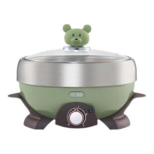 ERNTE昂特小绿锅3L多功能电火锅迷你小型一人食电煮锅便携小绿锅