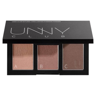 unny眉粉防水防汗不脱色持久悠宜三色盘女眉笔眼影正品官方旗舰店