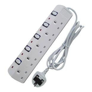 英标电源插座13A英规接线板港版排插多功能智能USB家用开关插排