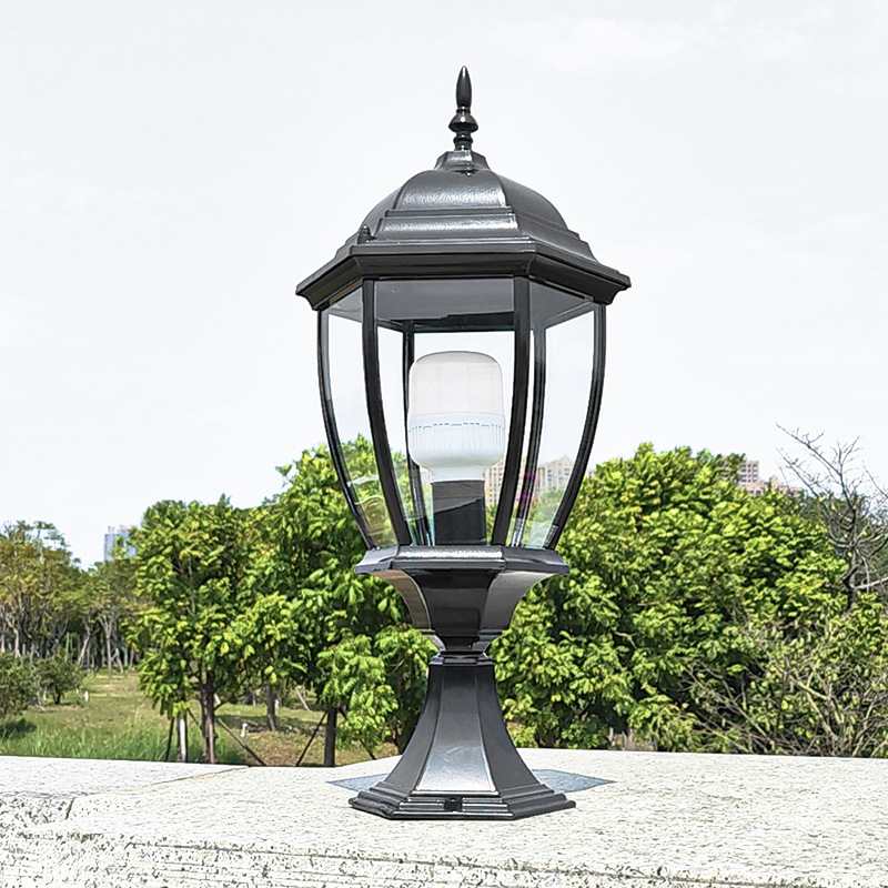 柱头灯欧式围墙灯别墅大门口柱子灯室外防水墙头灯小区庭院景观灯