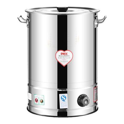 大容量特厚无磁不锈钢商用开水桶