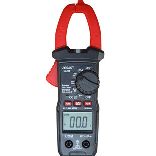 优仪高UYIGAO单开小型数字式钳形万用表ncv带蜂鸣灯UA200