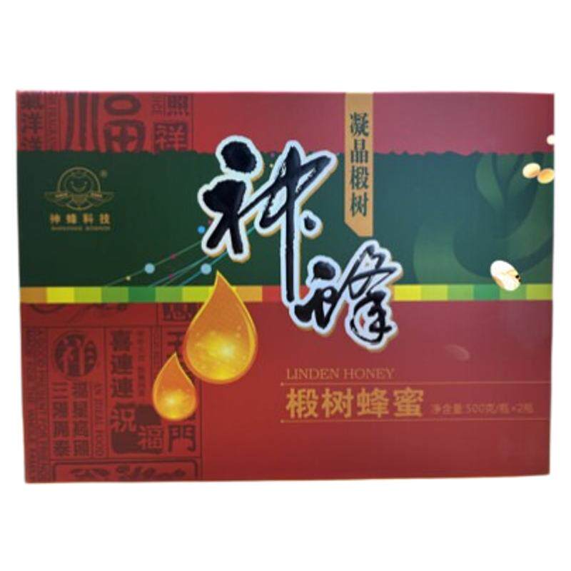 神蜂科技长白山椴树蜂蜜礼品盒装