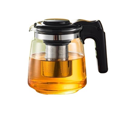 玻璃泡茶壶家用大容量2L泡茶水壶加厚单壶耐热过滤花茶壶茶具套装
