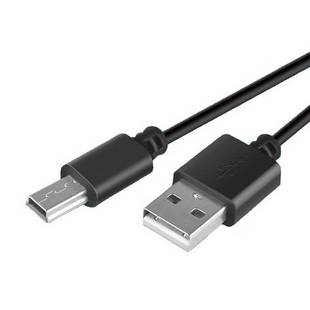 加长头V3充电老人手机老人机 T形口5P加粗头加长0.75MM MP3数据线