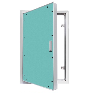 消防栓检修门管井铝合金加厚隐形门石膏板暗门防潮外机隔音门定制