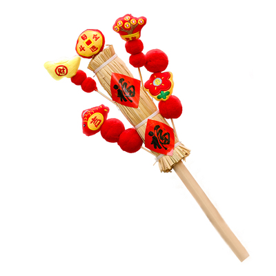 新年氛围布置装饰拍照道具糖葫芦