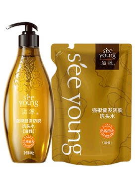 滋源生姜控油蓬松防脱健发洗发水
