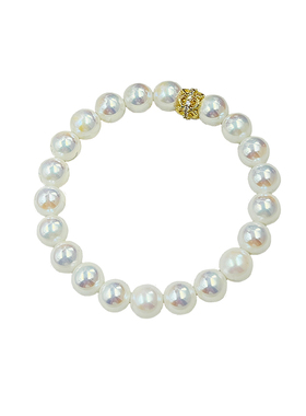 极光天女珍珠手链小众设计精致