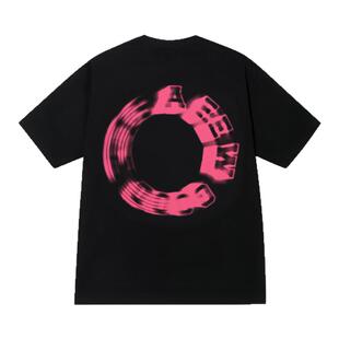 AFGK25SS美式幻影环形LOGO短袖T恤夏季男女休闲国潮情侣半袖体恤