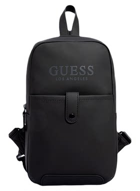 GUESS男士大容量差旅斜挎胸包