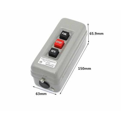 动力压扣开关BS-315扣押开关按钮 3P 500V 2.2KW 倒顺停开关