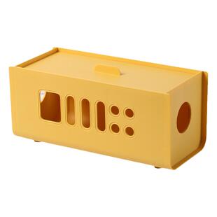 电源线收纳盒插排插座充电线插线板数据集线盒桌面整理神器理线器