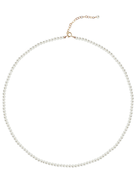 强光正圆珍珠项链女高级感配饰