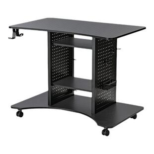 赛途多功能移动游戏基站洞洞板电脑桌卧室家用台式电竞桌主机车