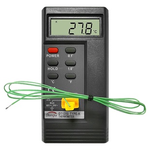 温度表DT1310接触式测温仪数显温度计物体表面液体锡炉测温表
