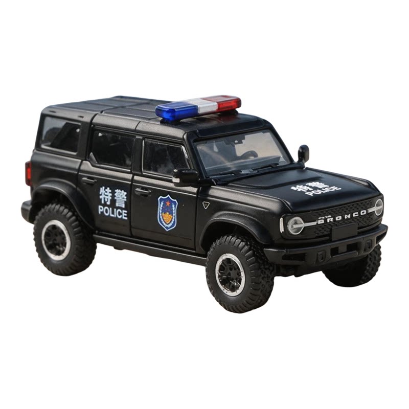 拓意1/64合金第六代福特烈马特警