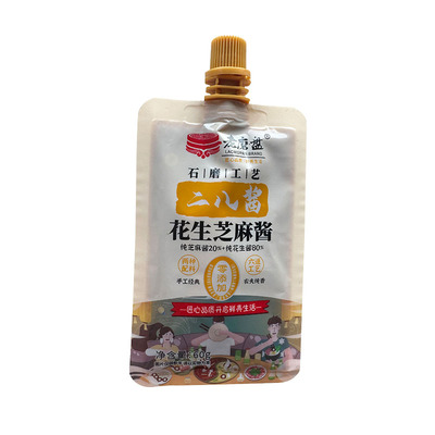 老磨盘二八酱花生芝麻酱包