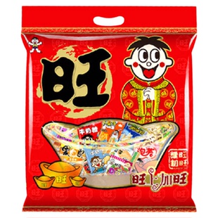 旺旺巨型大礼包年货新年马年礼盒礼袋仙贝雪饼膨化零食团购送礼