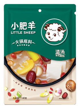 小肥羊火锅底料底料可做调料麻辣烫火锅清汤骨汤草原香辣牛肉麻酱