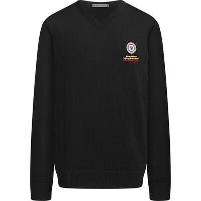 hellenwoody男装秋冬刺绣毛衣