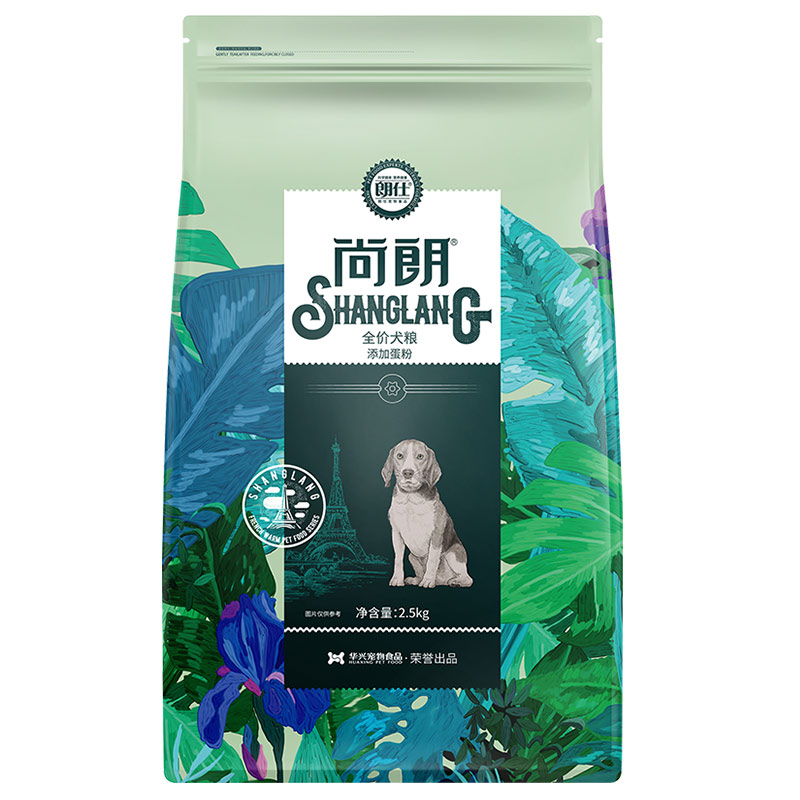朗仕尚朗鸭肉牛肉全价犬粮2.5kg