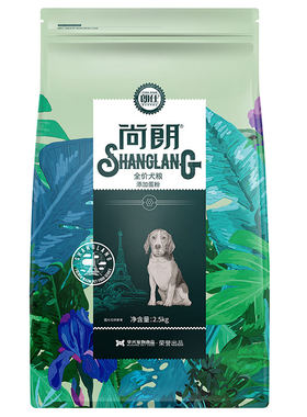 朗仕尚朗鸭肉牛肉全价犬粮2.5kg