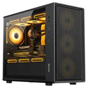 航嘉机箱G63战戟电脑台式主机箱MATX支持长显卡顶置360/240水冷