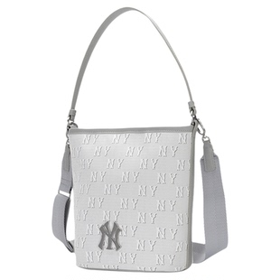 MLB包包水桶包单肩包大容量女包2025冬季新款拎包女斜挎包