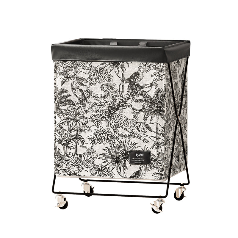 [大容量60L]中古风脏衣篓收纳筐