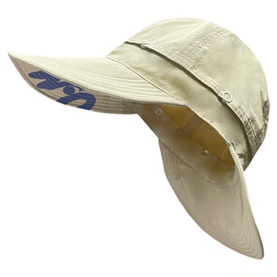 儿童防晒帽子2026新款男童遮阳帽女童太阳帽防紫外线薄款有这么只