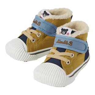 日本直邮MIKIHOUSE DB 黑熊贝壳头棉鞋 63-9303-688/63-9402-684