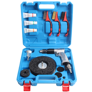 汽车轮毂轴头除锈保养工具轮毂钢圈防锈打磨机刹车盘除锈养护工具