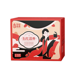 五红汤原材料包月子汤补品红枣哺乳期产后正品女生美玲粥月子餐