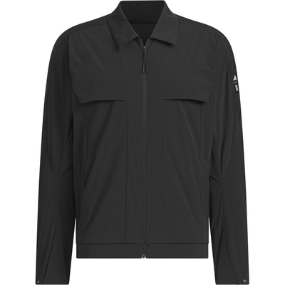 阿迪达斯男翻领运动休闲外套