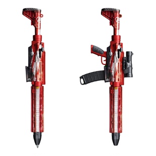 和平精英空投拼装模型枪中性笔盲盒黑色枪型圆珠笔学习用品文具