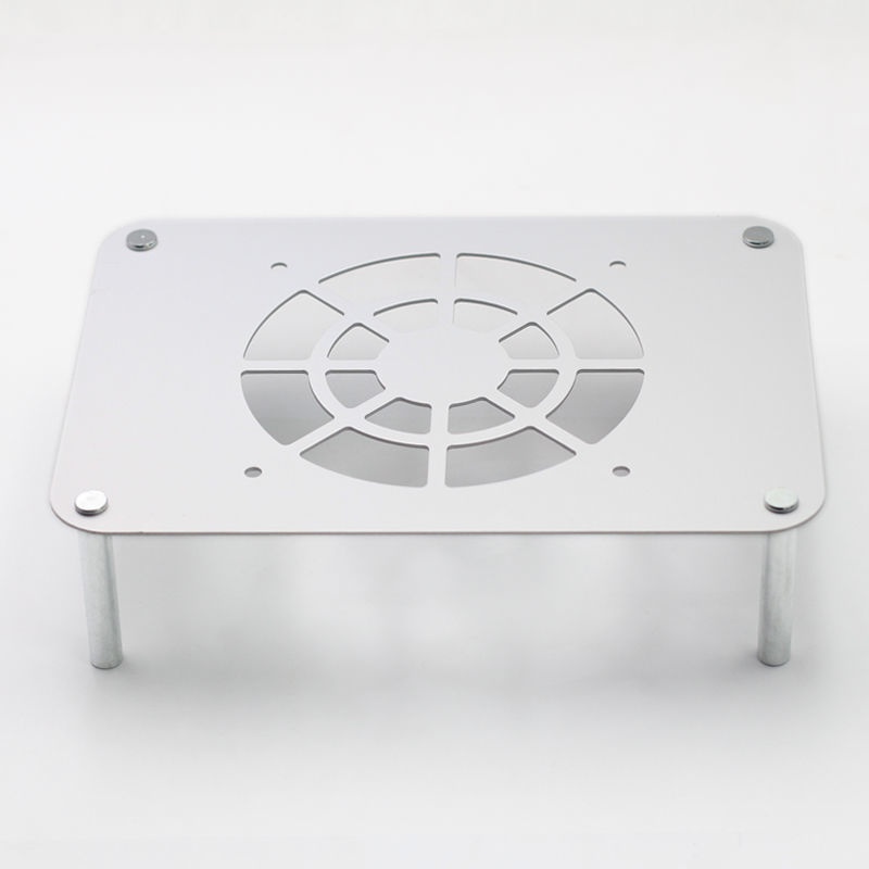 路由器散热器支架放置架子降温电视单层静音铝机顶盒光猫金属支架
