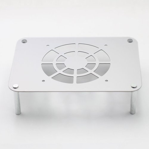 路由器散热器支架放置架子降温机顶盒静音铝光猫金属支架电视单层