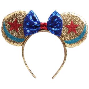 儿童发饰白雪公主发箍冰雪奇缘2新款头饰小女孩生日演出发饰节日