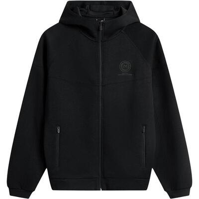 李宁男士开衫连帽网球卫衣