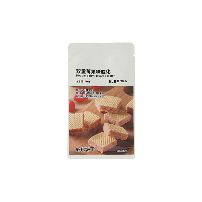 MUJI无印良品威化饼干抹茶芝士