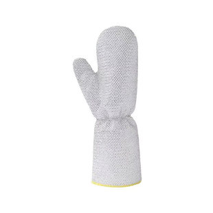 钢丝洗碗手套加长加厚防水护手不伤锅钢丝球刷锅神器洗碗专用手套