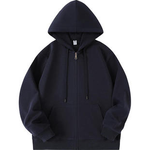 纯棉开衫即墨卫衣女春秋连帽宽松韩系棒球服拉链外套