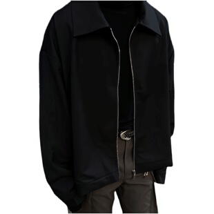 ANTRORSE 设计感cleanfit通勤短宽夹克外套boxy百搭立体剪裁垂感