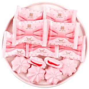 阿Q熊 浪漫情结夹心棉花糖结婚喜糖休闲网红糖果散装批发订婚喜事