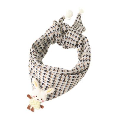 秋冬季超萌三角巾可爱百搭围脖