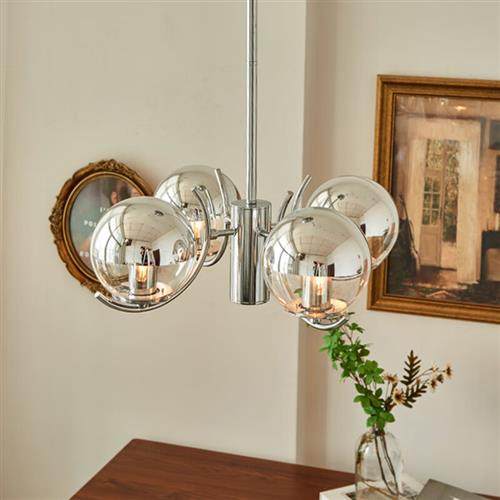 拉牧(Lampuled) 包豪斯卧室吊灯北欧客厅灯现代简约中古玻璃书房