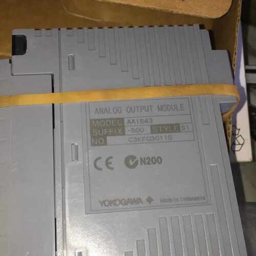 议价全新YOKOGAWA横河AAI543 DCS模拟量输出模块