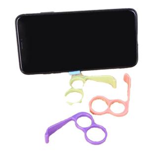 举手机不累创意手机支架神器手指辅助支架桌面手机手持支架出差